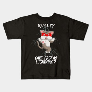 Kung Fu Cat! Kids T-Shirt